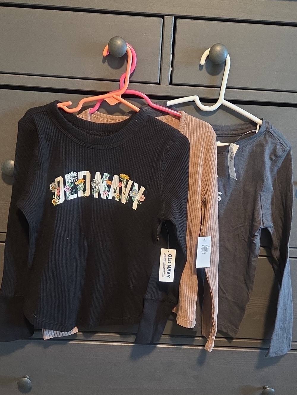 3 Long Sleeve Old Navy Girls Shirts
